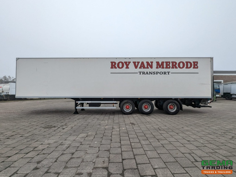 Semi-remorque fourgon Groenewegen DRO-15-27 B 3-Assen BPW - Stuur/Lift-As - Gesloten Opbouw - Laadklep 2500KG - 07/2025APK: photos 17