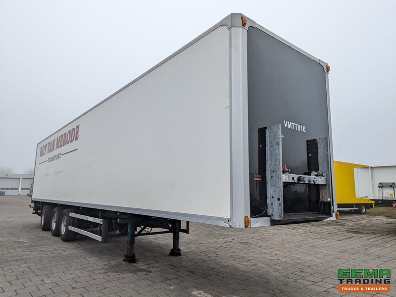 Semi-remorque fourgon Groenewegen DRO-15-27 B 3-Assen BPW - Stuur/Lift-As - Gesloten Opbouw - Laadklep 2500KG - 07/2025APK: photos 6