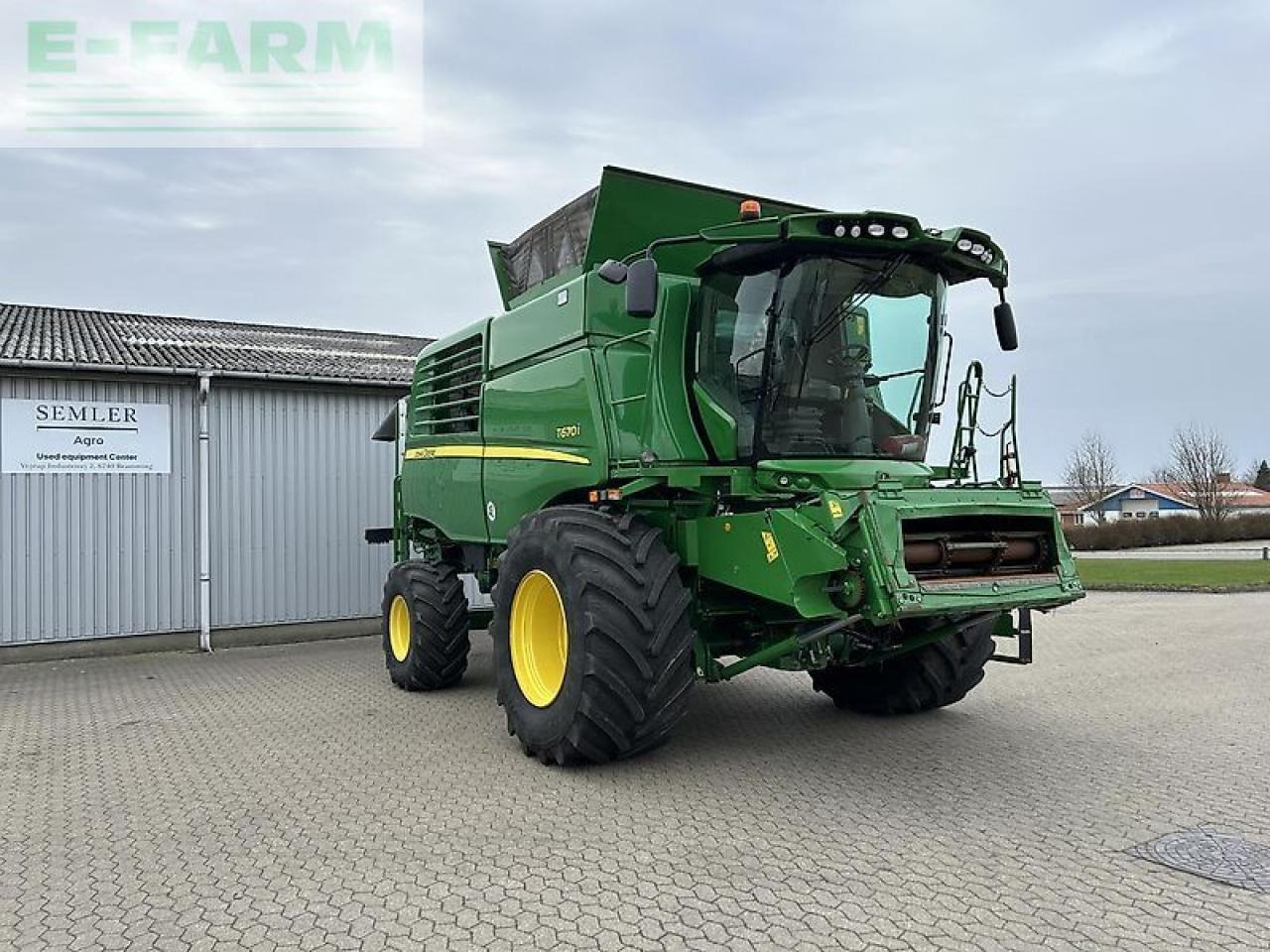 Moissonneuse-batteuse John Deere t670i: photos 8