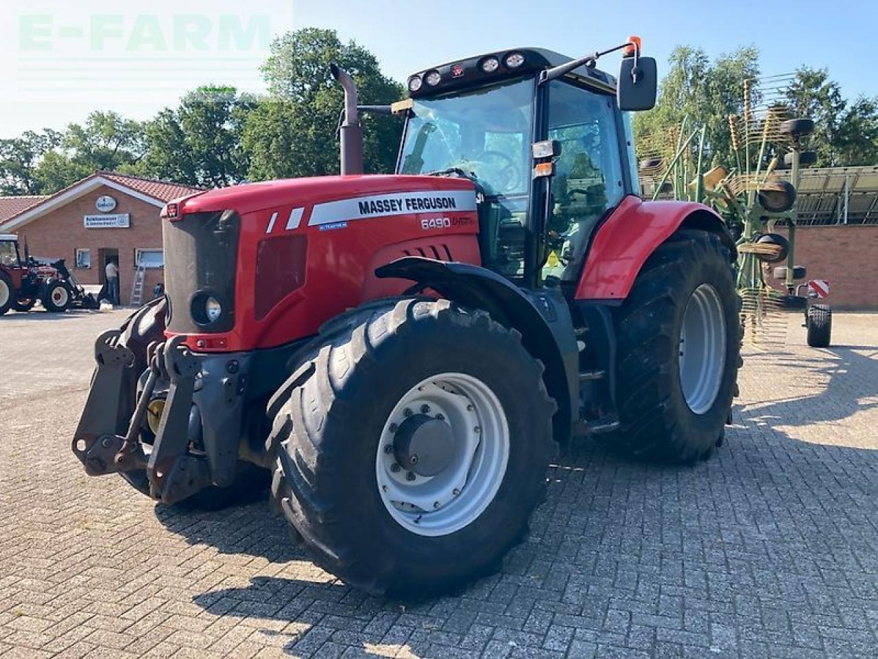 Tracteur agricole Massey Ferguson 6490: photos 7