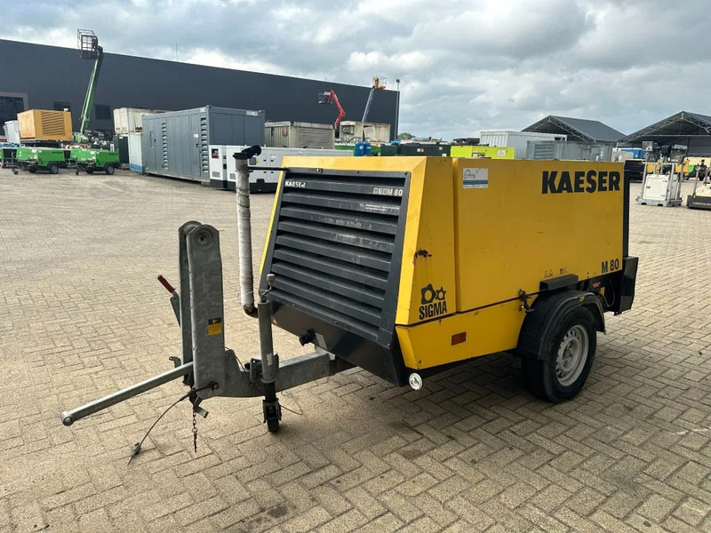 Compresseur d'air Kaeser M80 Kubota 8.1 m3 / min 7 Bar 55 kW Mobiele Silent Diesel Compressor: photos 8