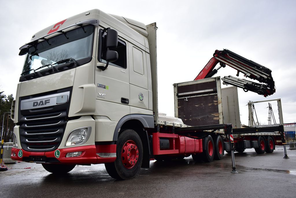 DAF XF 440 6x2 FASSI F 365 FLY JIB TRAILER CRANE  — crédit-bail DAF XF 440 6x2 FASSI F 365 FLY JIB TRAILER CRANE: photos 12