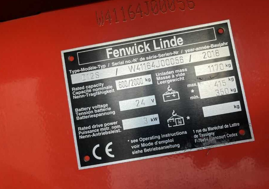 Gerbeur Linde D12S: photos 9