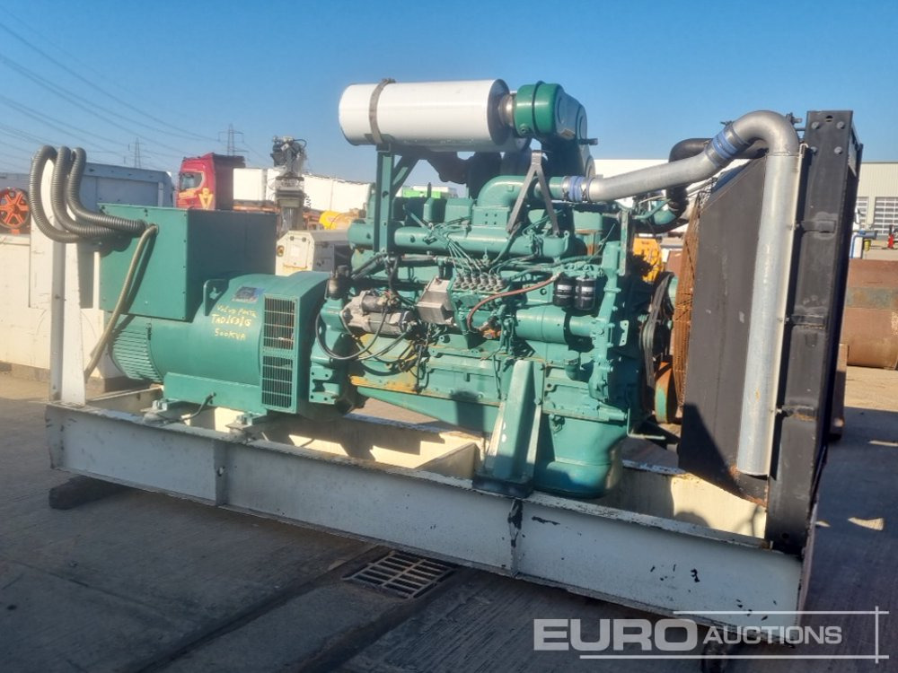 Groupe électrogène 500kVA Generator, Volvo Engine: photos 6