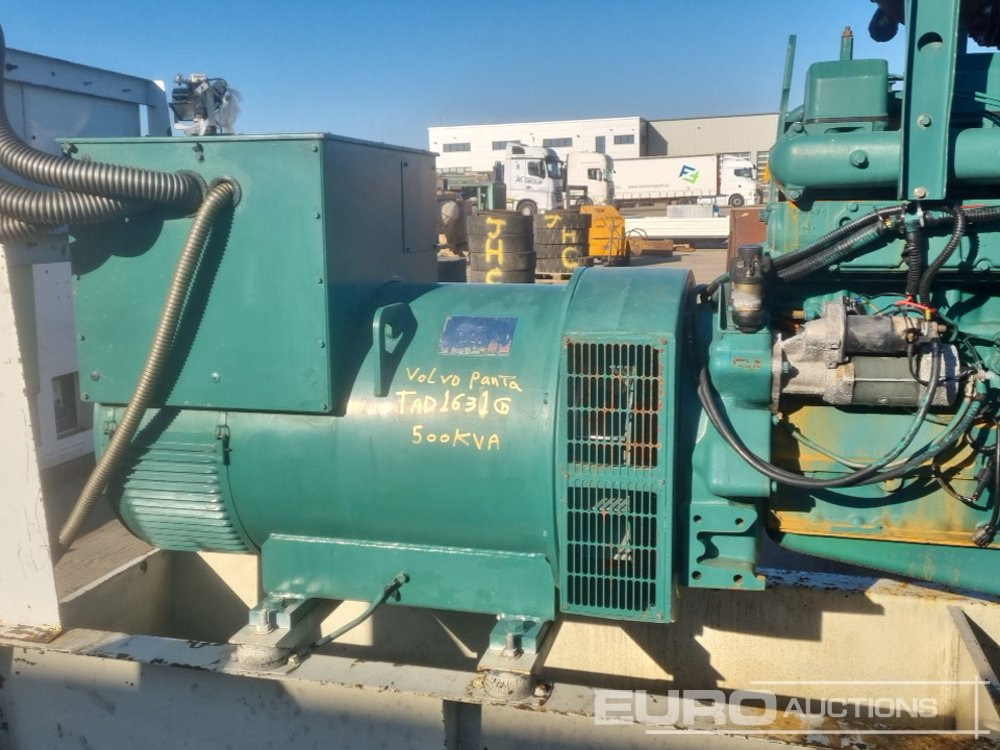 Groupe électrogène 500kVA Generator, Volvo Engine: photos 16